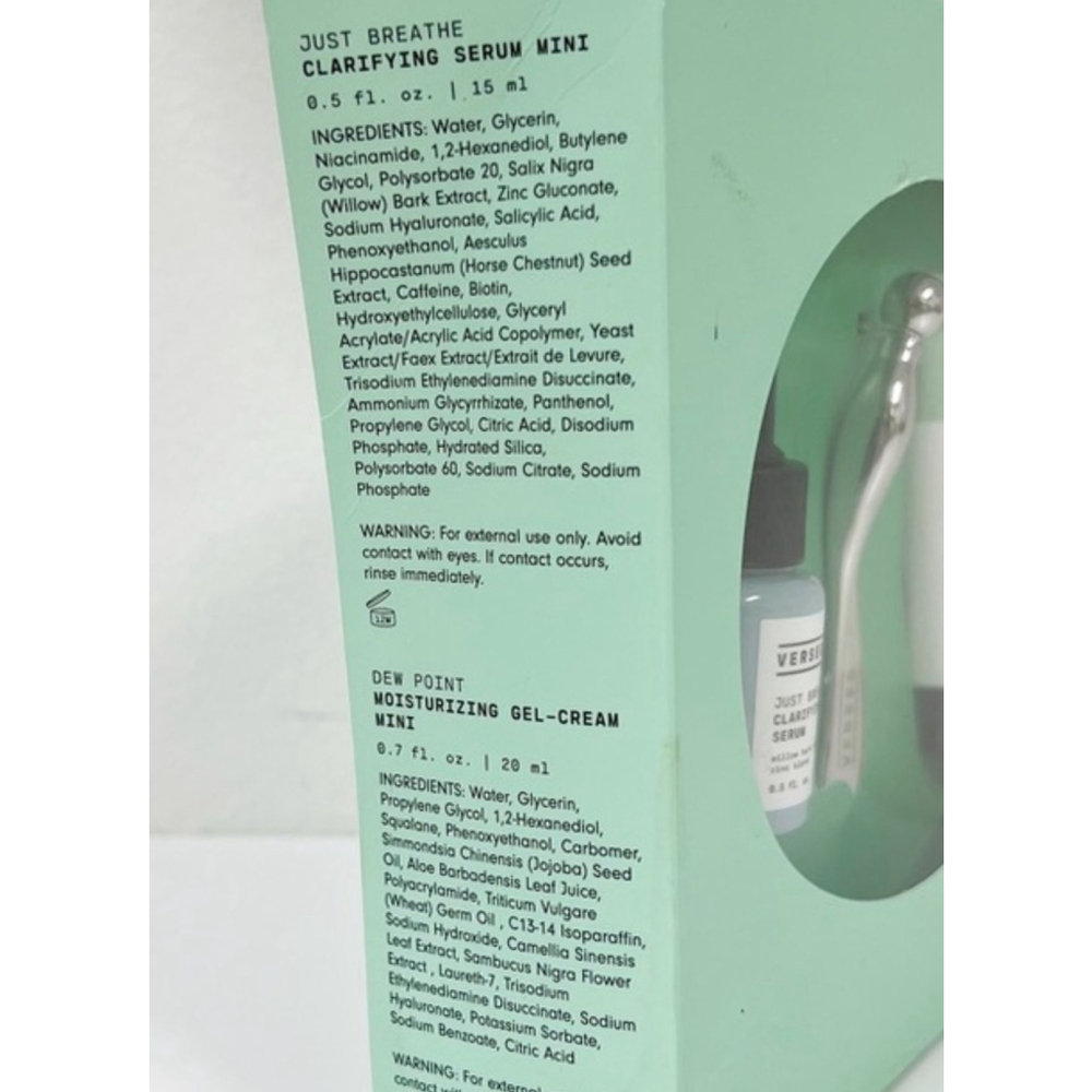 VERSED SKIN CALMING SET WITH MASSAGER TOOL - Picture 2 of 4